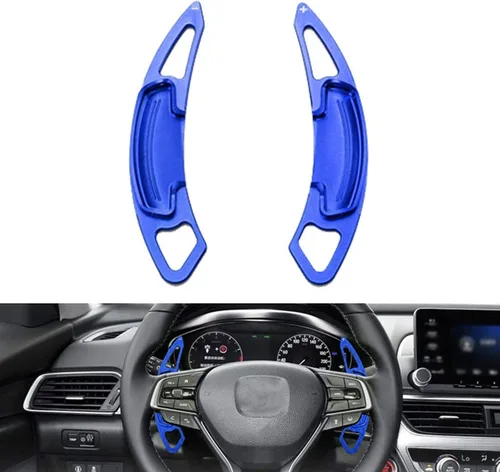 Vista 6 de Extensión de palanca de cambios de volante de aleación de aluminio para Honda Accord Odyssey Spirior Civic CR-V UR-V Hybird Inspex Insight Crown