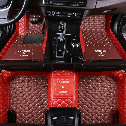 Vista 29 de Tapetes de piso de automóvil para 98 % de los sedán, SUV, MPV, automóvil, deportivo, cobertura completa, lindo, para hombres y mujeres, almohadillas