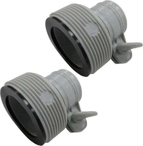 Vista 3 de Intex kit adaptador de conversión de manguera (par), número de modelo de pieza de reemplazo 25009