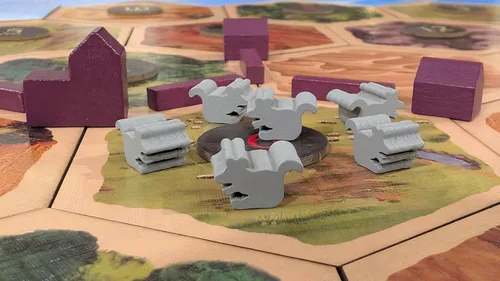 Vista 4 de Rat Thief: Un escenario de ladrón compatible con Los Colonos de Catan y las expansiones de Catan