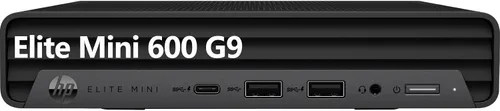 Vista 8 de HP Escritorio Elite Mini 800 G9, Intel i9-14900T, DDR5 de 16 GB, SSD de 512