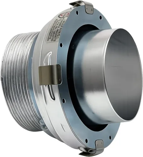 Vista 5 de MagVent MV-180 Acoplamiento magnético de ventilación para secadora (plata)