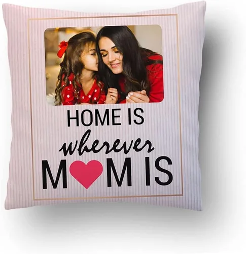 Vista 27 de Almohada fotográfica personalizada. Personalizada con imágenes para cumpleaños, aniversario y Navidad. (inserto + funda)