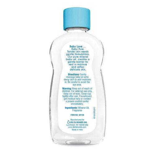 Vista 2 de Venta al por mayor P.C Baby Oil 6.5oz puro y suave