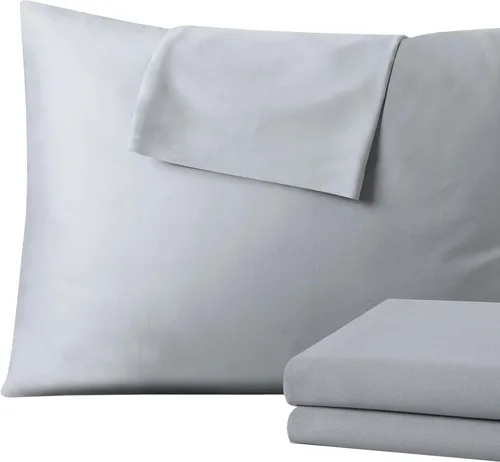 Vista 96 de Juego de 2 fundas de almohada 100% de algodón egipcio, fundas de almohada refrescantes de 400 hilos, fundas de almohada suaves y transpirables