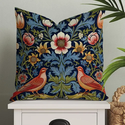 Vista 91 de ArogGeld 250th Anniversary USA Patriotic Throw Pillow Covers 18 X 18 Inch Independence Day Red and Blue Sunflower Love Heart God Bless America