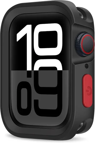 Vista 16 de Estuche Resistente Compatible con Apple Watch Case 41mm 40mm Series 9/8/7/6/5/4/SE3/2/1, Funda Protectora Amortiguadora de TPU Flexible y Suave