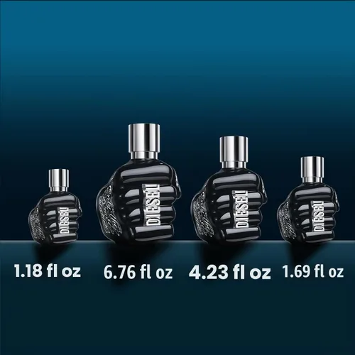 Vista 5 de Diesel Only The Brave Tattoo, Eau de Toilette para hombre, amaderado con notas de manzana, pimienta bourbon picante y tabaco, 1.2 onzas líquidas