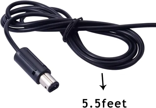 Vista 5 de 2 paquetes de control clásico Gamecube Shock Joypad con cable para Wii NGC Game Cube compatible