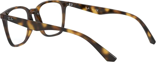 Vista 5 de Ray-Ban RX7177f - Marco de lentes recetados cuadrados de ajuste bajo puente