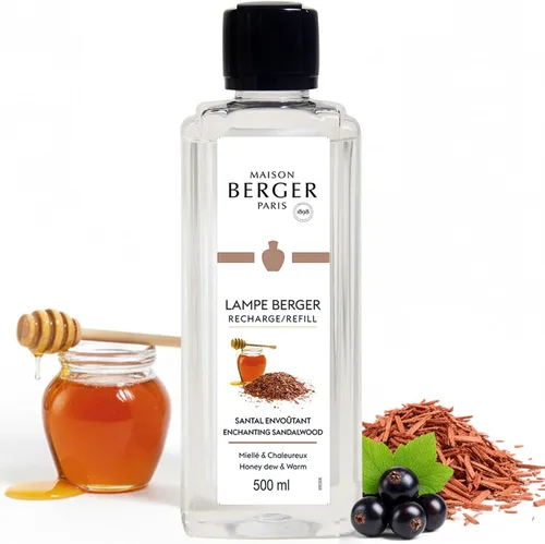 Vista 14 de MAISON BERGER Lampe Berger Recambio, 16.9 fl oz, Amber's Sun Catalytic Lamp Fragrance Refill, Helps Neutralize Odors, ~80 h Fragrance Diffusion