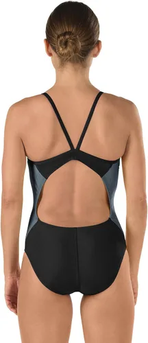 Vista 2 de Speedo Power Flex Eco Revolve Splice Energy Back Traje de baño de mujer, de una pieza