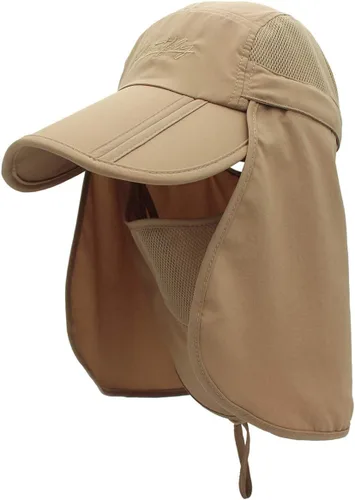 Vista 11 de Surblue Sombrero de pesca con solapa para el cuello, protección UV, protección UV, UPF50+