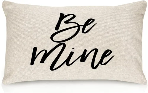 Vista 42 de Better When We are Together - Fundas de almohada lumbar de 12 x 20 pulgadas con citas divertidas de algodón y lino para sofá, decoración de sala
