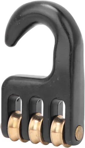 Vista 2 de 1 gancho de polea de windsurf de aleación de aluminio de 4.06 oz, gancho universal para polea de aparejo de windsurf, accesorios de windsurf