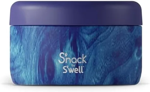 Vista 10 de S'well S'nack Recipiente de alimentos de acero inoxidable, 10 onzas, árbol de menta, cuencos aislados de doble capa, sin BPA