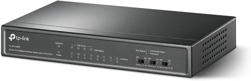Vista 2 de 2KA4941 - Interruptor PoE de 8 puertos TP-Link TL-SF1008P de 10/100Mbps, 4 puertos POE, IEEE 802.3af, 53W