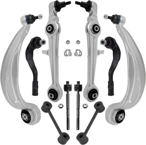 Vista 14 de Detroit Axle - Kit de suspensión delantera de 10 piezas para Chevrolet Trailblazer GMC Envoy 2004-2007 2005 2006 Soportes de brazo de control