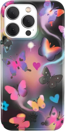 Vista 23 de VELVET CAVIAR Funda compatible con MagSafe para iPhone 15, probada en caídas de 10 pies, estampado de leopardo y amatista morada