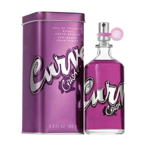 Vista 11 de Curve Crush Perfume para Mujer, Relleno de Media para Ella, Aroma Casual de Día o Noche, 1.0 fl oz Eau de toilette floral para mujer con notas