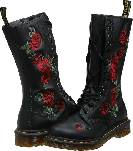 Vista 7 de Dr Martens Womens 14-Eye Vonda Casual Boot Black