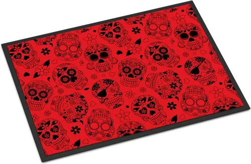 Vista 8 de Caroline's Treasures BB5120MAT - Felpudo para puerta delantera, 18 x 27 pulgadas, para interiores y exteriores, antideslizante, lavable, de pelo