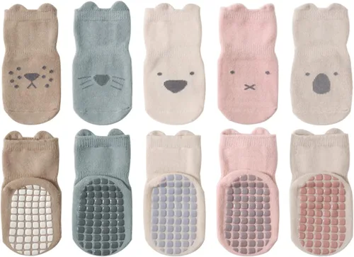 Vista 7 de DRESHOW BQUBO - Calcetines de vestir para bebé, calcetines de algodón para niñas pequeñas