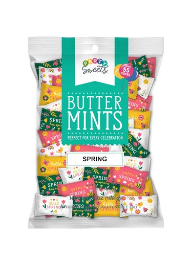 Vista 19 de Party Sweets Let's Party Buttermints de Hospitality Mints, Appx 300 mentas, bolsas de 7 onzas (paquete de 6) Gluten Free & Kosher, Quality you can