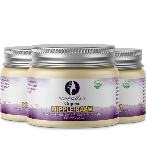 Vista 7 de Mommyz Love Crema para pezones para lactancia materna - Mantequilla para pezones para calmar los pezones doloridos secos y agrietados después de un