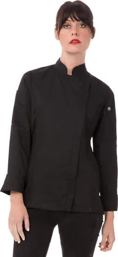Vista 2 de Chef Works Chaquetilla de chef para mujer Hartford Cool Vent