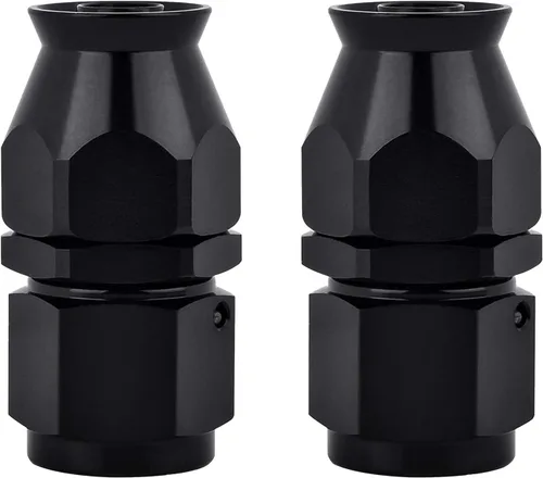 Vista 7 de EVIL ENERGY 3AN PTFE manguera extremo montaje 90 grados negro para manguera de PTFE solamente 2PCS