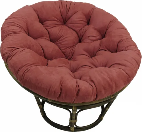 Vista 10 de Cojín de microgamuza para sillón papasan, color sólido, de Blazing Needles