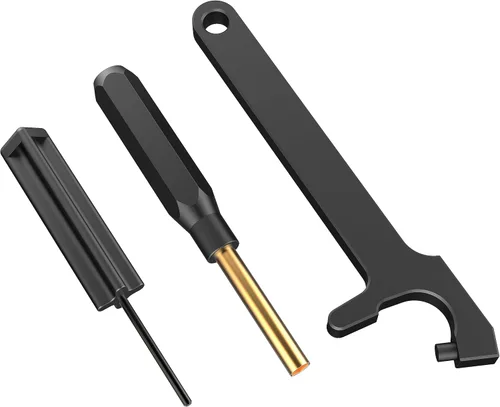 Vista 9 de HEKAGURA Tools Kit for Glock, Front Sight Remove Pin Punch Magazine Disassembly Tools for Glock 17 19 19x 26 27 43 43x Accessories