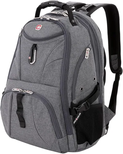 Vista 14 de SwissGear, Travel Gear 1900, Scansmart TSA, mochila para computadora portátil., talla única , Negro