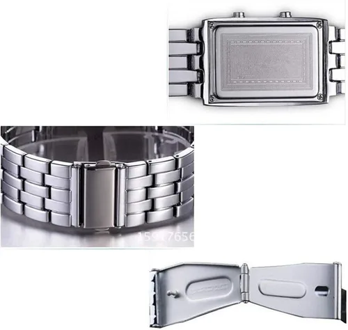 Vista 2 de RELOJ BINARIO LED MODERNO PARA HOMBRE