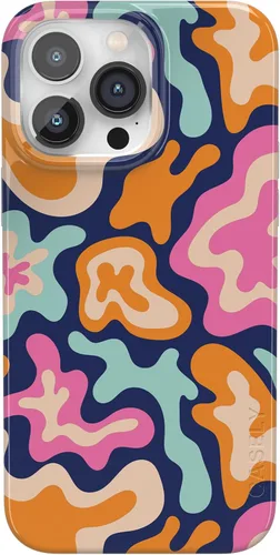 Vista 117 de Casely Funda para iPhone 14 Pro Max All Boo'd Up Fantasma púrpura Compatible con MagSafe Diseño clásico ultrafino