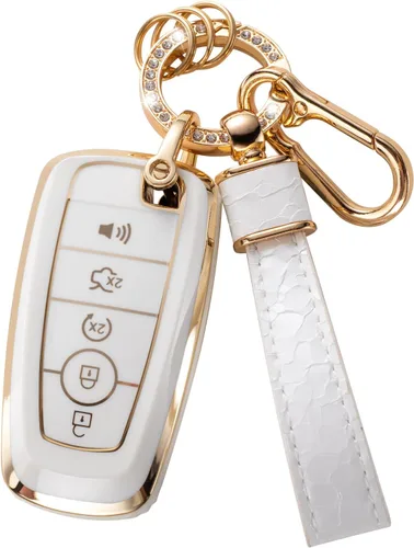 Vista 7 de Funda para llavero para Mercedes-Benz MB 2017-2021 Clase E/S, 2019-2021 Clase A/C/G y protector de llave inteligente