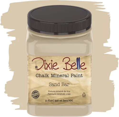 Vista 56 de Pintura para muebles con acabado de tiza Dixie Belle Paint Company - Amatista (4oz) - Pintura mineral de tiza chic púrpura profundo mate