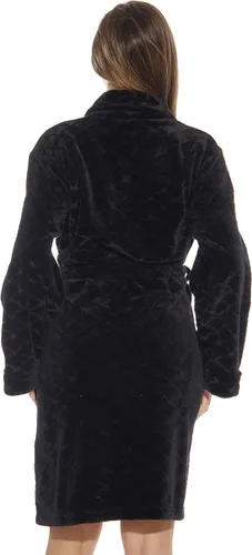 Vista 3 de Just Love - Batas lisas tipo kimono para mujer