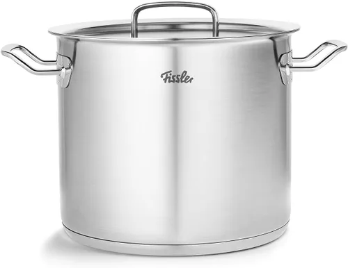 Vista 5 de Fissler Original-Profi Collection Rondeau de acero inoxidable de 1.5 cuartos de galón con tapa de metal