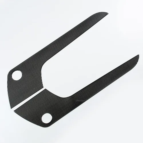 Vista 6 de Kit antipatadas para panel de puerta interior de automóvil, compatible con Chevy Corvette C6 2005-2013, fibra de carbono para puerta de automóvil
