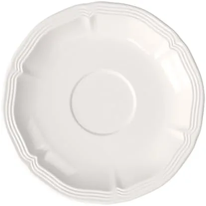 Vista 2 de Villeroy & Boch Manoir - Plato para moca y espresso, 5 pulgadas, porcelana