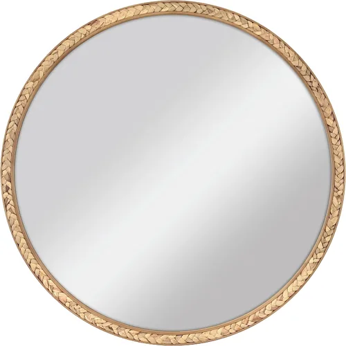 Vista 47 de MCS Simplicity - Espejo de pared grande de 21.5x25.5 pulgadas, espejo negro con detalle biselado, espejo para colgar en pared vertical u horizontal