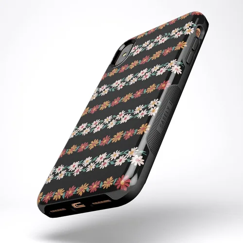 Vista 153 de Casely Funda para iPhone Xs Max Funda con estampado de festival (solo buenas vibraciones)