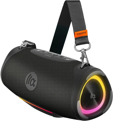 Vista 10 de TAZATA Altavoz al aire libre de Bluetooth, altavoz portátil de Bluetooth