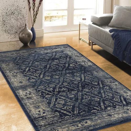 Vista 14 de Allstar - Alfombra decorativa moderna de 5 x 7 pulgadas, color atardecer (7' 0" x 4' 11")