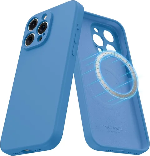 Vista 55 de Funda de silicona con soporte para iPhone 17 Pro [compatible con MagSafe] [Protección completa de la cámara] (6.3 pulgadas 2025), fundas de teléfono