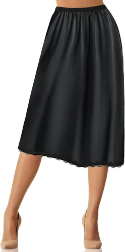 Vista 11 de Jadive Medio deslizamiento de 22"/30"/36" para debajo del vestido, S a XXXL Beige