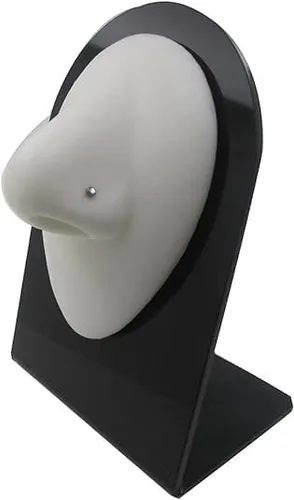 Vista 6 de NewkeepsR - Broche de titanio G23 de ajuste a presión, piercing labret para labios, aretes tipo Monroe, tragus, 20g18g16g