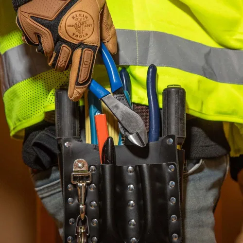 Vista 10 de Klein Tools D2000-28 Alicates, Fabricados en Estados Unidos, Alicates de Corte Diagonal con Cabeza en Ángulo son de Servicio Pesado para Cortar
